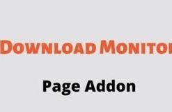 Download Monitor Page Addon Extension GPL