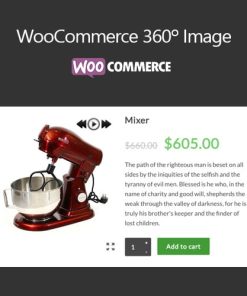 WooCommerce 360 Image GPL