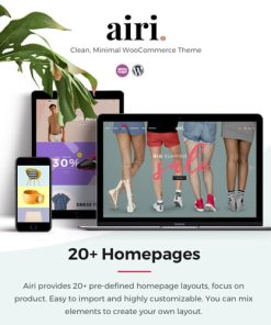 Airi – Clean, Minimal WC Theme