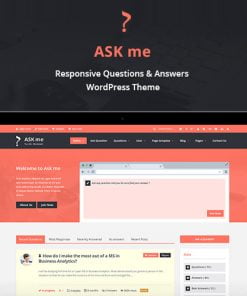Ask Me - Responsive Questions & Answers WP