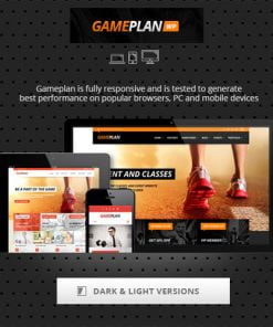 Gameplan – Event and Gym Fitness WP Theme