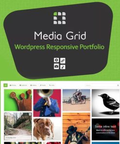 Media Grid WP Responsive Portfolio