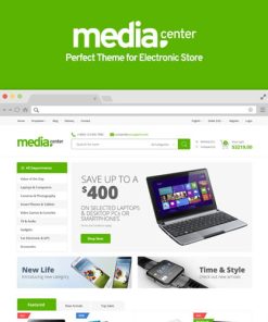 MediaCenter – Electronics Store WC Theme