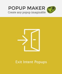 Popup Maker Exit Intent Popups GPL