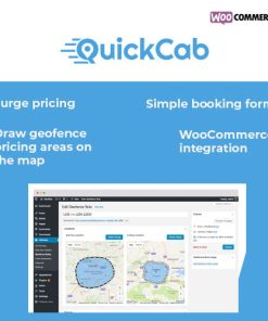 QuickCab WooCommerce Taxi Booking Plugin