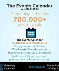 The Events Calendar Shortcode and Templates Pro GPL