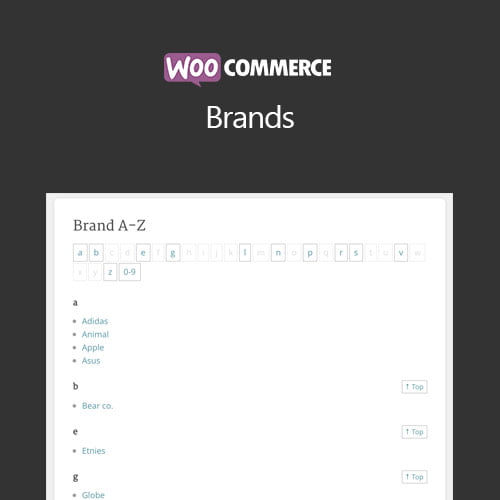 WooCommerce-Brands WooCommerce Brands GPL