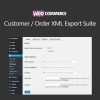 WC Customer/Order XML Export Suite GPL