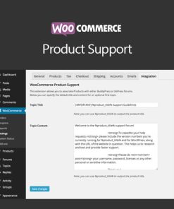 WooCommerce Product Support GPL