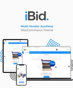 iBid – Multi Vendor Auctions WC Theme
