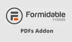 Formidable Forms PDFs Addon