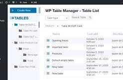 WP Table Manager WP Table Editor Plugin GPL